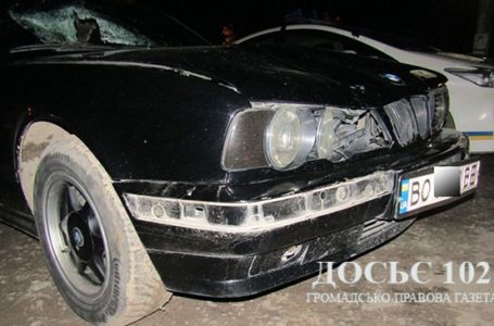Вночі у Тернополі збили пішохода. Поліція встановлює особу загиблого