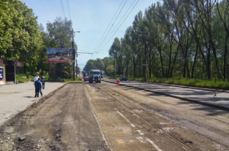 У Тернополі ремонтують дорогу на проспекті Злуки