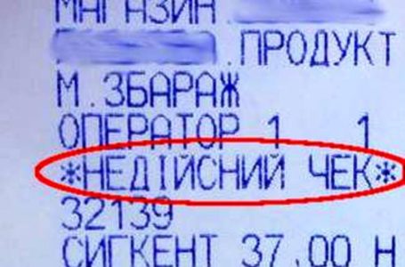 На Тернопільщині хлопець придбав товар і отримав недійсний чек