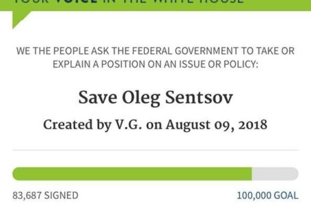 Петиція #SaveOlegSentsov стала недоступною з території України