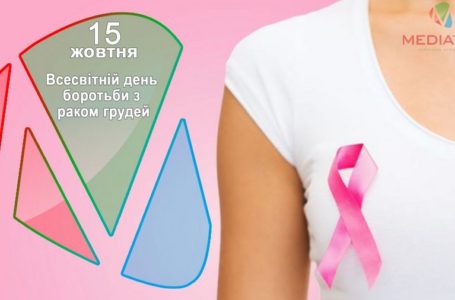 15 жовтня – Всесвітній день боротьби з раком грудей