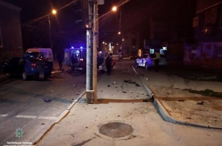 Троє людей постраждали у нічному ДТП в Тернополі (Фото)