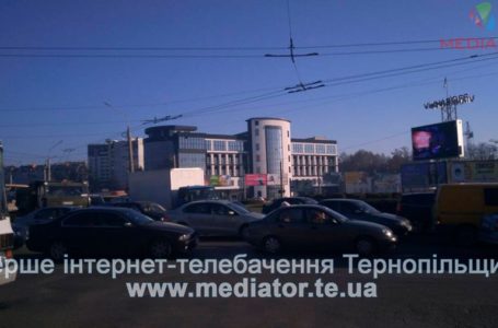 Ранкові затори у Тернополі (Фото)