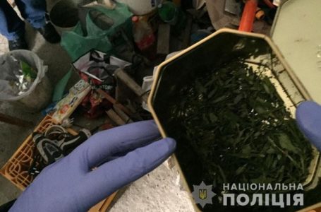 Сховок з наркотиками та понад кілограм марихуани знайшли у двох жителів Борщівщини