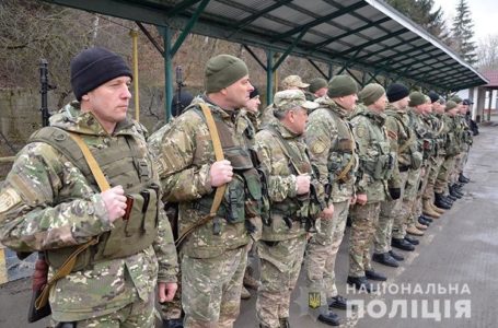 Тернопільські правоохоронці вирушили  у зону ООС  (Відео)
