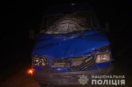 На Тернопільщині водій мікроавтобуса насмерть збив пішохода