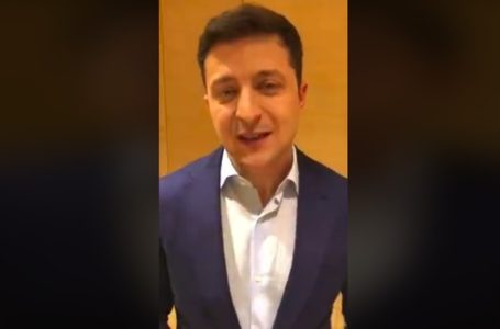 Володимир Зеленський подякував українцям за підтримку на виборах Президента України (Відео)