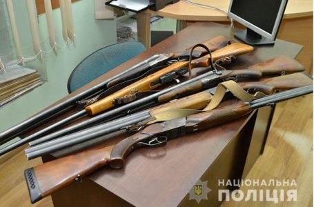 У Тернополі виявили 23 правопорушення, пов’язаних із незаконним обігом зброї (Відео)