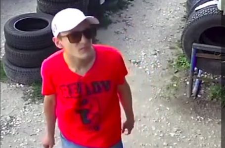 У Тернополі розшукують чоловіка, причетного до крадіжки (Відео)