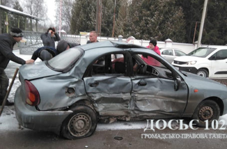 У ДТП на Тернопільщині травмувались учень автошколи та інструктор (Відео)