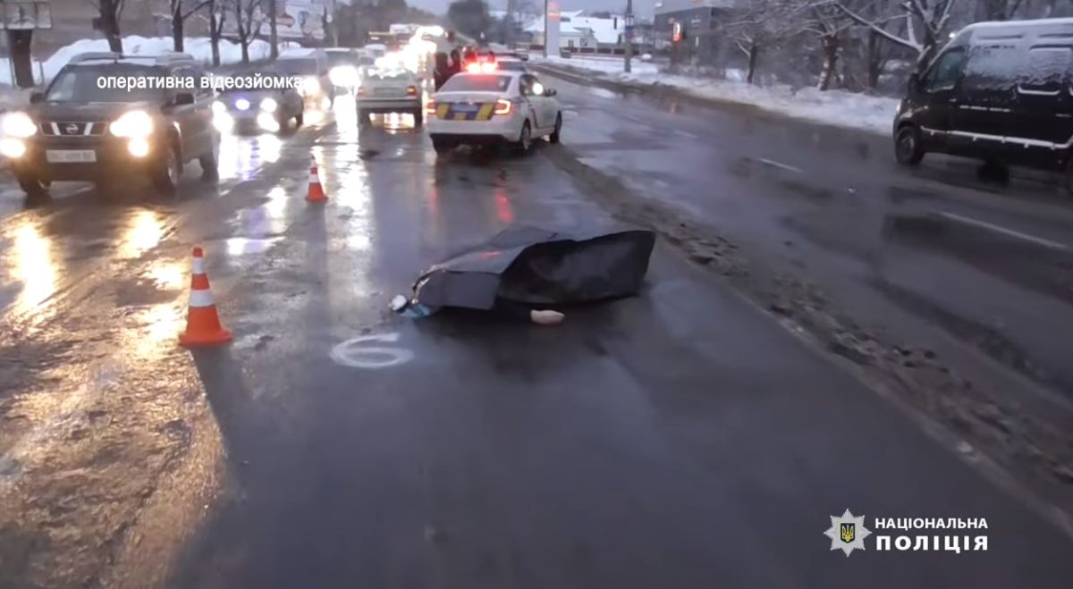 В Березовиці – смертельна ДТП. Жінку збили на пішохідному переході (Відео)