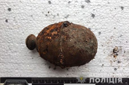 Житель Чортківського району знайшов гранату під час ремонту вдома (Фото)