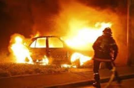 У гаражах на Тернопільщині загорілись автомобілі