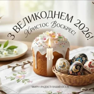 З Великоднем 2026: традиції, рецепти та привітання