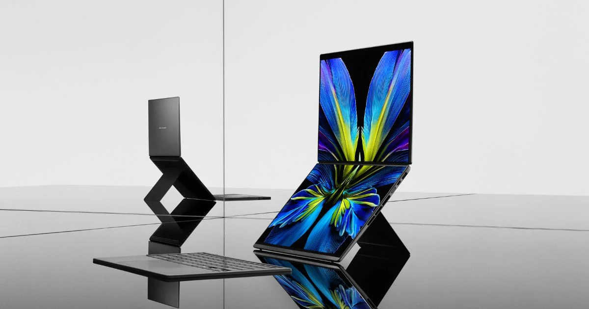ASUS Zenbook DUO 2026 з двома OLED-дисплеями та знімною клавіатурою