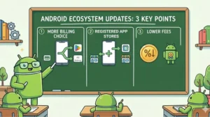 Інфографіка оновлень Android: зареєстровані сторонні магазини в Play Store