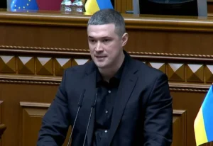 Михаил Федоров выступает в Верховной Раде относительно назначения министром