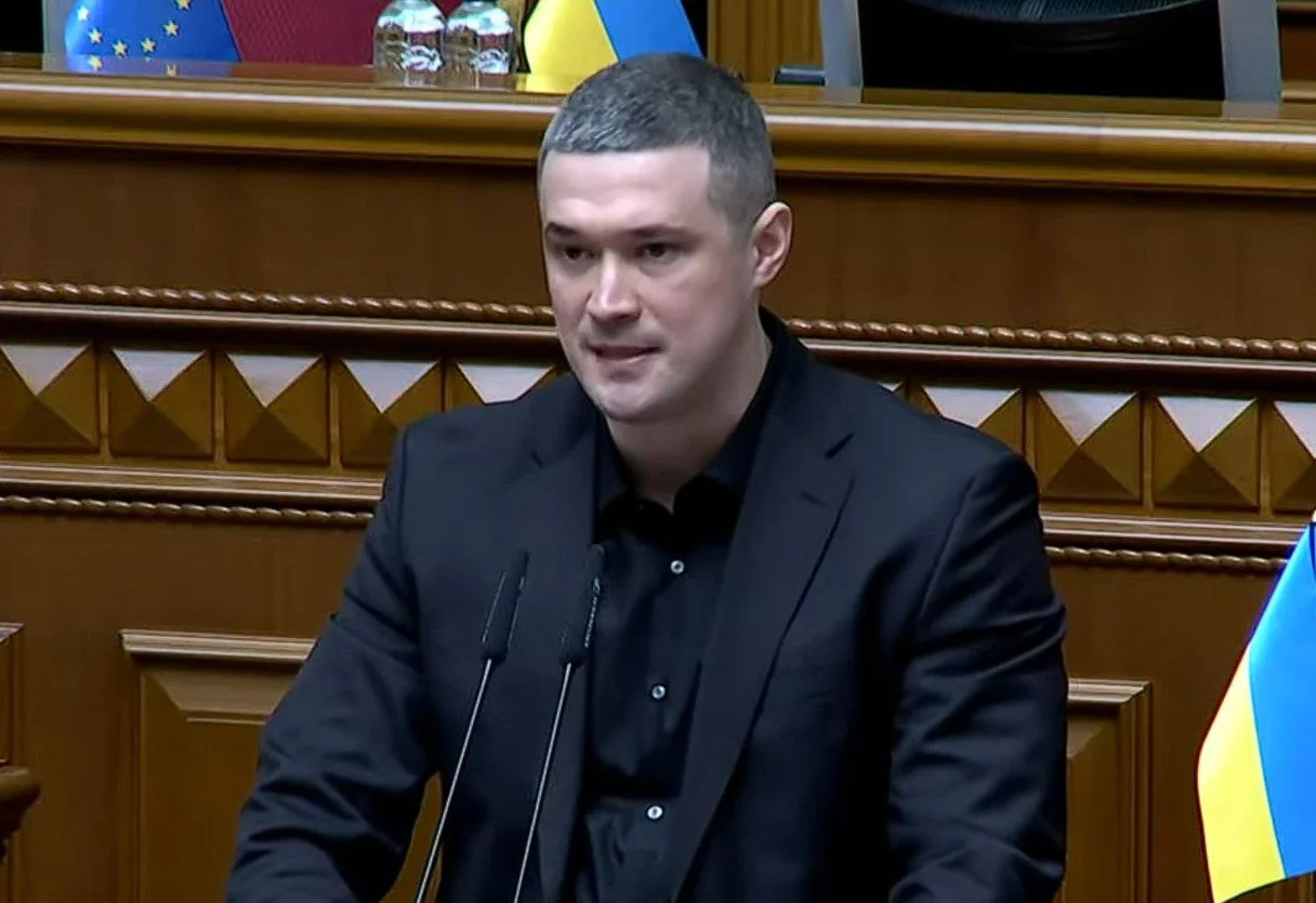 Михайло Федоров виступає у Верховній Раді щодо призначення міністром