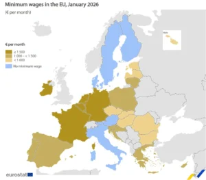 Мінімальна зарплата в Іспанії 2026: актуальні суми