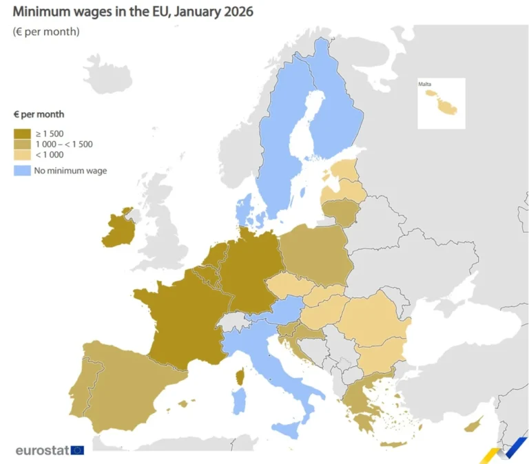 Мінімальна зарплата в Іспанії 2026: актуальні суми
