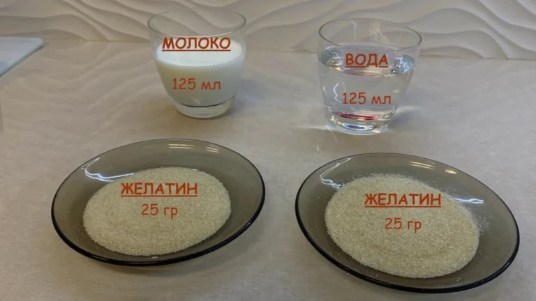 Скільки желатину на літр води: точні пропорції