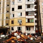 Вибухова хвиля пошкодила новобудову Київміськбуду