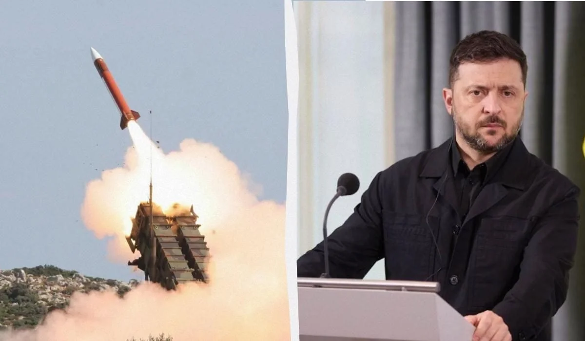 Зеленський на трибуні та запуск ракети Patriot для ППО України